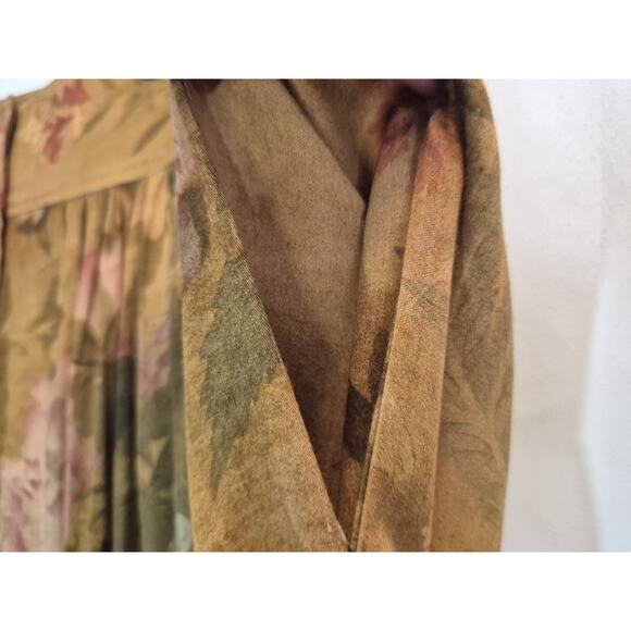 New Peruvian Connection Sonnet Multicolor Floral Maxi Skirt 4 - Picture 4 of 7